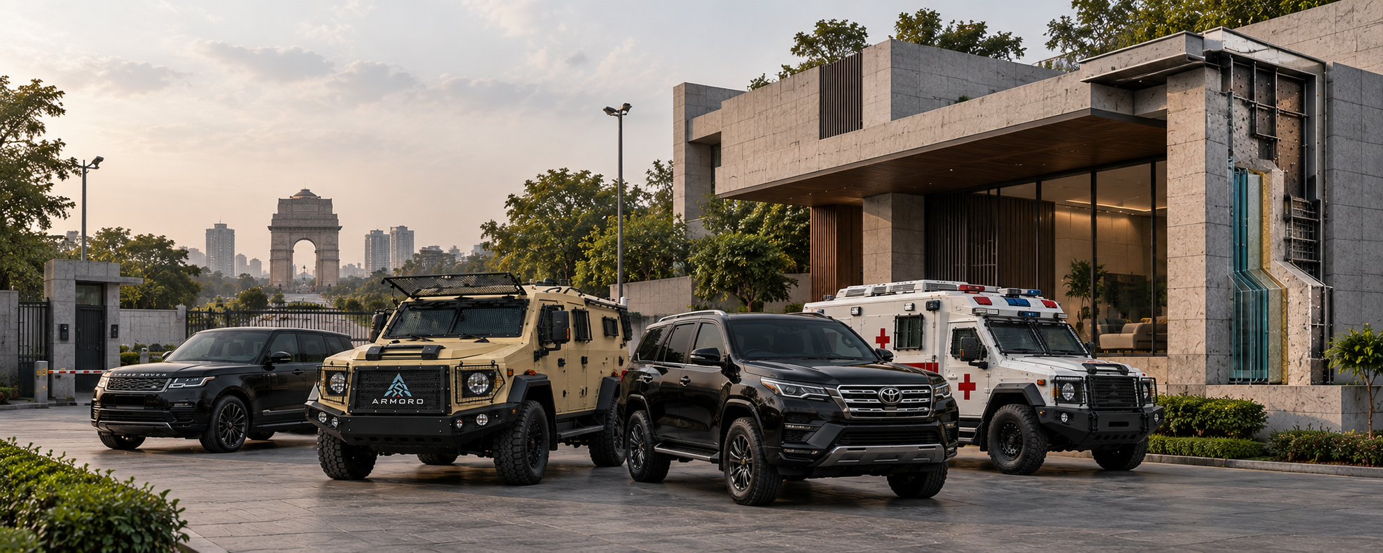 Armada Armor Solutions Flagship Armored Vehicle