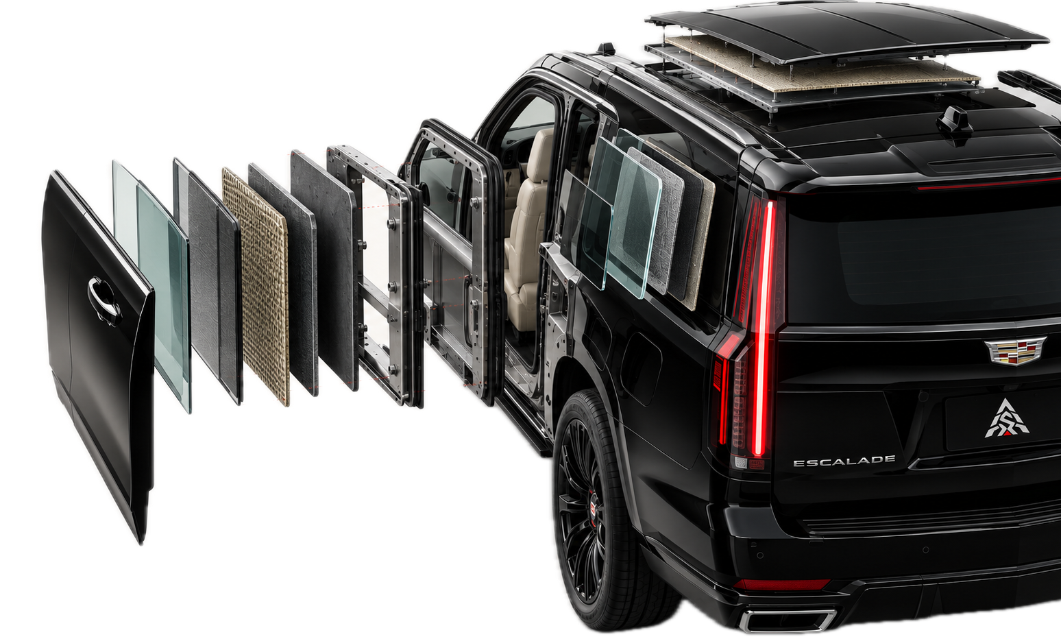 Armored Vehicle Side Profile